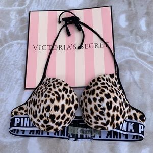 VS PINK Leopard Bra bikini